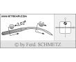 Strojové ihly pre priemyselné šijacie stroje Schmetz 60 M 110