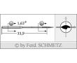 Strojové ihly pre priemyselné šijacie stroje Schmetz 34 PCR 65