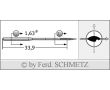 Strojové ihly pre priemyselné šijacie stroje Schmetz 34 PCR 110
