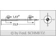 Strojové ihly pre priemyselné šijacie stroje Schmetz 287 WH SES 140