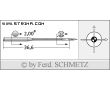 Strojové ihly pre priemyselné šijacie stroje Schmetz UY 113 GHS 140
