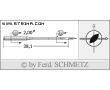Strojové ihly pre priemyselné šijacie stroje Schmetz 134-35 LR 125