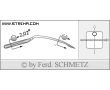 Strojové ihly pre priemyselné šijacie stroje Schmetz 1669 E EO 130