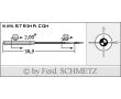 Strojové ihly pre priemyselné šijacie stroje Schmetz B-63 SUK 130