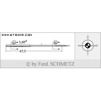 Strojové ihly pre priemyselné šijacie stroje Schmetz 110 S TOP SUK 160