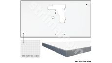 Doska stola šijacieho stroja 30816