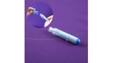 Krajčírska krieda - náhradná náplň do linkovača, farba modrá