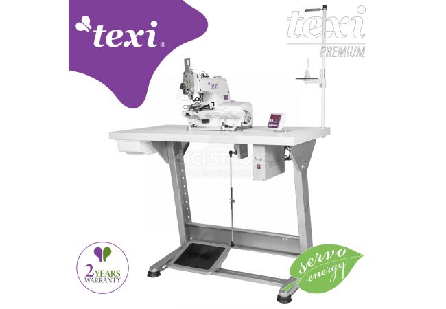 TEXI X PREMIUM EX elektronický gombíkovací šijací stroj