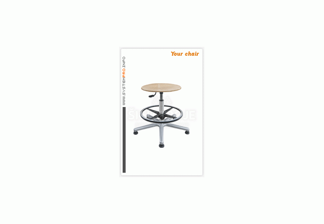 Priemyselná stolička SYSTEM PRO LAB 1A+2A+3A+4A+5A