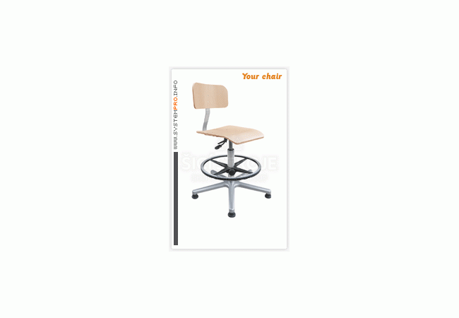 Priemyselná stolička SYSTEM PRO LAB 1B+2A+3A+4A+5A