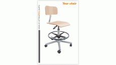 Priemyselná stolička SYSTEM PRO LAB 1B+2A+3A+4A+5B