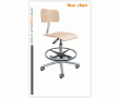 Priemyselná stolička SYSTEM PRO LAB 1B+2A+3A+4A+5C