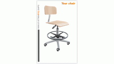 Priemyselná stolička SYSTEM PRO LAB 1B+2A+3A+4A+5C