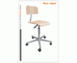 Priemyselná stolička SYSTEM PRO LAB 1B+2A+4A+5B