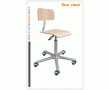 Priemyselná stolička SYSTEM PRE LAB 1B+2A+4A+5c