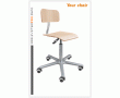 Priemyselná stolička SYSTEM PRO LAB 1B+2A+4A+5C